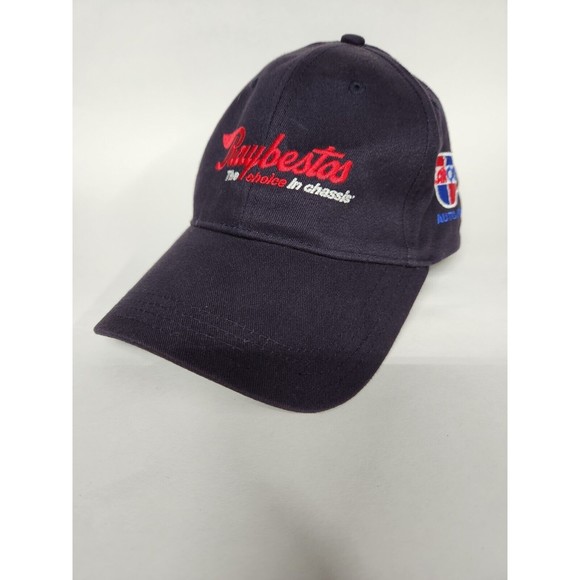 VTG Raybestos Hat Cap Navy Blue Hook and Loop Strap “The #1 Choice in Chassis” - Picture 1 of 9